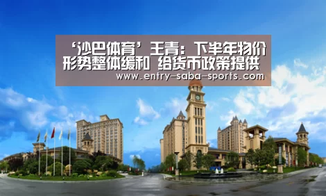 ‘沙巴体育’王青:下半年物价形势整体缓和 给货币政策提供更大灵活调整空间(图3) 沙巴体育平台